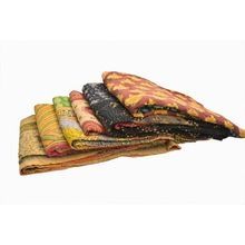 Rough Recycled Embroidered Base Vintage Kantha Quilt