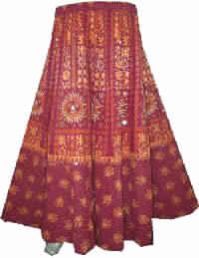 Wrap around Long Skirt