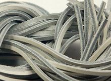 Square Leather Boot Lace