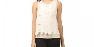 Sleeveless Lace Top