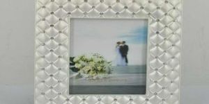 Photo Frame w/clear Crystals