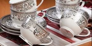 Gold & Platinum Series Cup & Saucer Sets