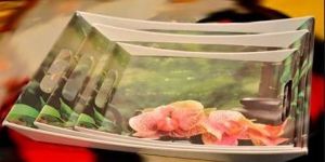 Melamine Ocean Serving Tray