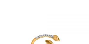 Toads Glam Diamond Gold Ring
