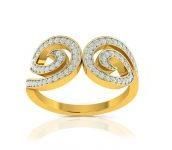 Virgin Queen Diamond Gold Ring