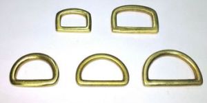 Solid Brass Dee Rings