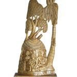 Teak Wood Decorative Craft Showpieces