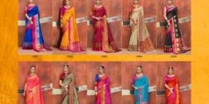 Pongal Collaction Printed Silk Saree