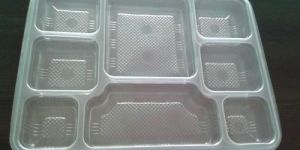 Disposable Plastic Meal Tray