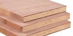 Red and White Plywood