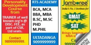 Newspaper Advertisement Services