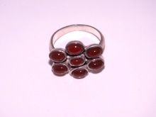 32 Cts Beutiful Silver Ring 925 Rhodochrosite Ring