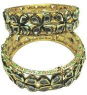 Gold Plated Bangle Set for Women Jewelry