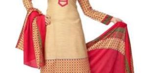 Polyester Mix Dress Material