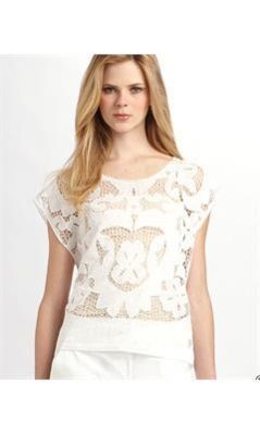 White Lace Tops