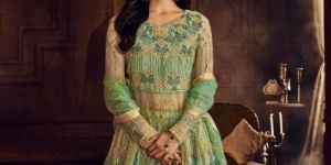 Satin Unstitched Party Wear Lehenga