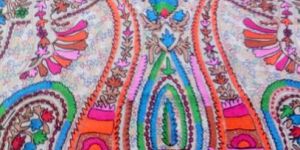 Wool Ari Embroidered Scarves