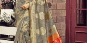 Linen Silk Saree