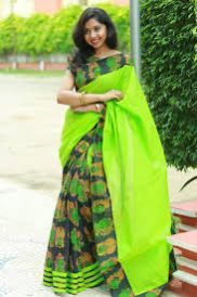 Mangalagiri Designer Saree