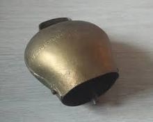 BRASS COW BELL