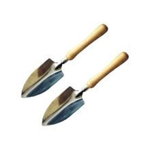 Thick Wood Handle Hand Trowel Garden Tool
