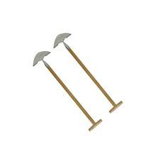 Wood Handle Stainless Steel Lawn Edger Garden Tool