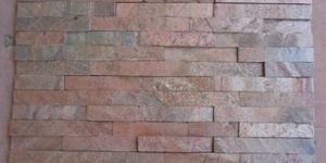 Copper Slate Stone Wall Panel Tile Red Mica