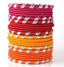 Traditional Gota Silk Thread Bangle