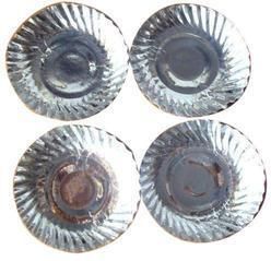 Silver Laminated Wrinkle Paper Plate