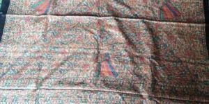 Madhubani Hand Painted Tassar Ghicha Saree