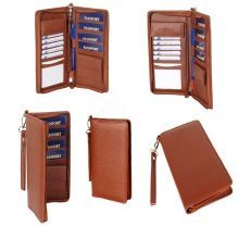 Top Grain Genuine Leather Travel Organizer