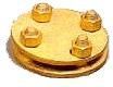 Brass Test Clamp Plate