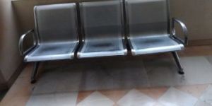 Multiple Seater with Chrome Plated Frame