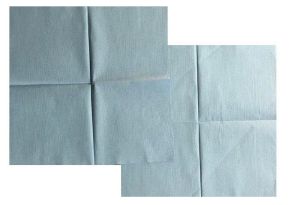 LINT FREE WIPES FOR INDUSTRIAL AND HOSPITAL / BLUE COLOR / 13