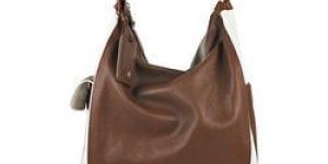 Leather Hobo Handbag