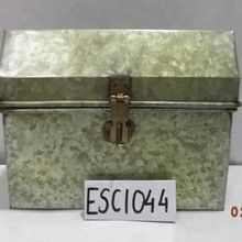 Vintage Galvanized Storage Box
