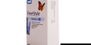 Freestyle Optium Blood Glucose Test Strips