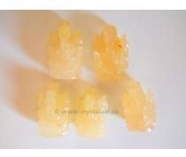 YELLOW JADE CARVING GANESHA