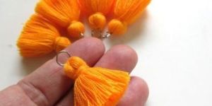 Tassels Mini Cotton Tassels for Jewelry Making
