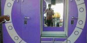 Designer Circle Almirah Stickers