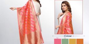 Zarika VOL-3 Rainbow Silk Dupatta