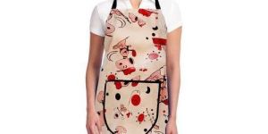 Printed Kitchen Apron