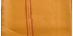 Plain Yellow Mix Cotton Gamcha