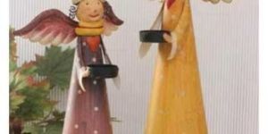 Tall Christmas Decorative Fairy Angel Figurine