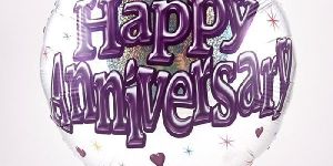 Anniversary Helium Balloons