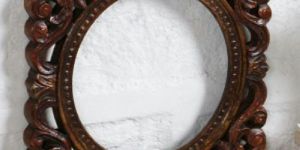 Wooden Hand Carved Photo Frame