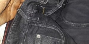 Mens Gray Denim Jeans