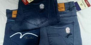 Mens Relaxed Fit Non Denim Jeans