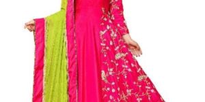 Banarasi Silk Gown