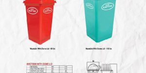 Dome Dustbin 80 Litres